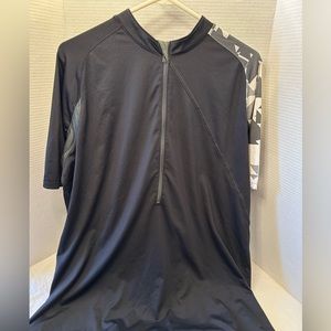 Pearl izumi cycling jersey black mens XL